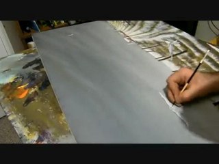 WILDLIFE ART - Painting Snowy