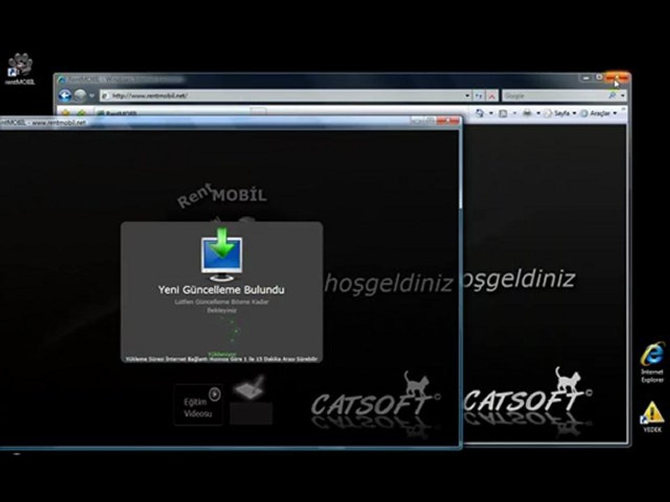 rentMOBİL Masa Ustu