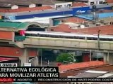 Atletas usarán transporte público en Medellín 2010