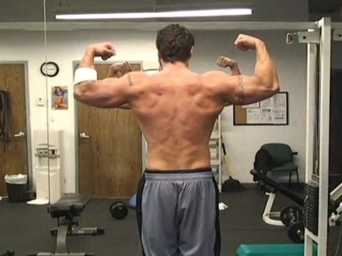 Micah LaCerte's Standing Bicep Cable Curls