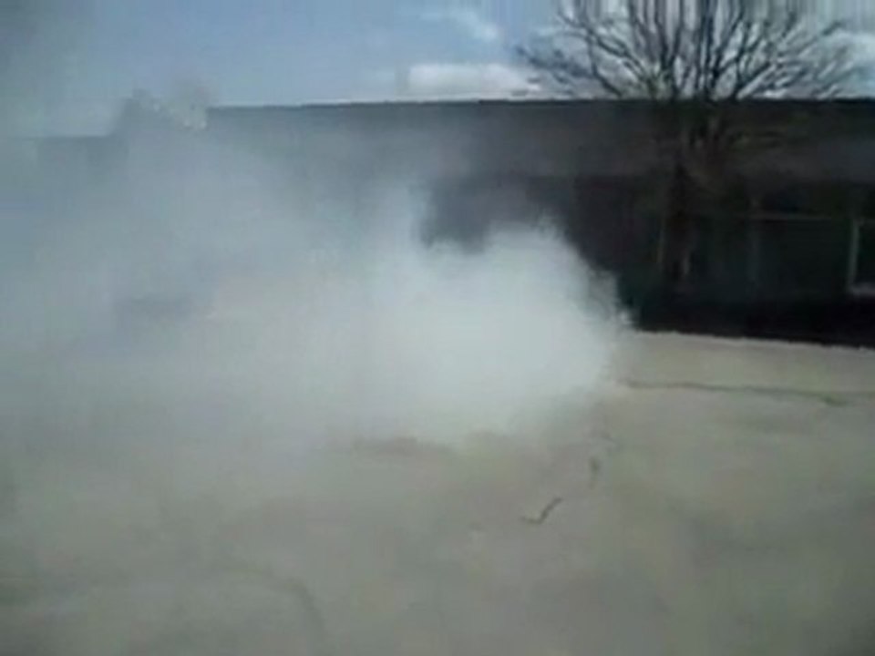 Un pro du dérapage en BMW