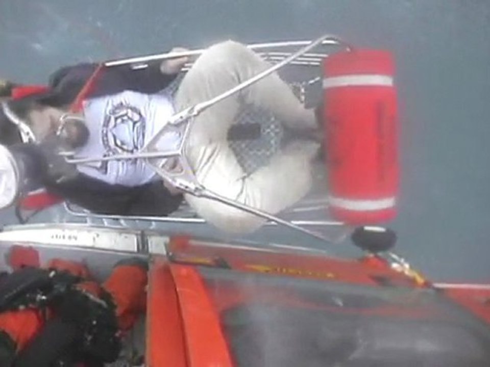 Coast Guard hoists man from boat near Cape Blanco, Ore.