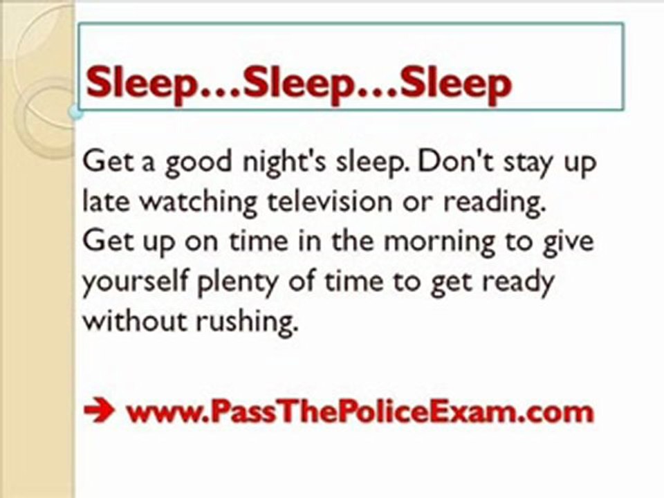 Become a police officer - Polygraph Test Preparation Tips