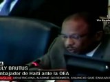 OEA mantiene apoyo a Haití