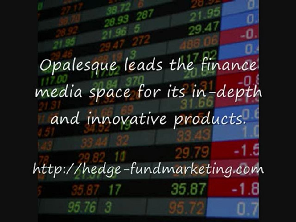 Hedge Fund Marketing