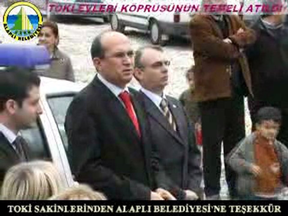 ALAPLI TOKİ KÖPRÜSÜ TEMEL ATMA TÖRENİ