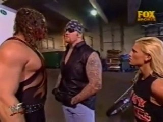 Undertaker And Kane In The Parking Lot Segment