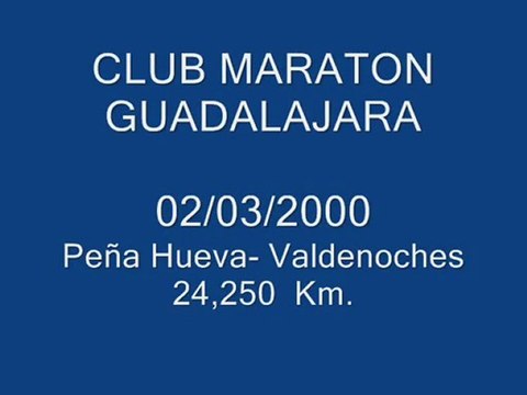 02/03/2008 Peña Hueva-Valdenoches (CLUB MARATON GUADALAJARA)