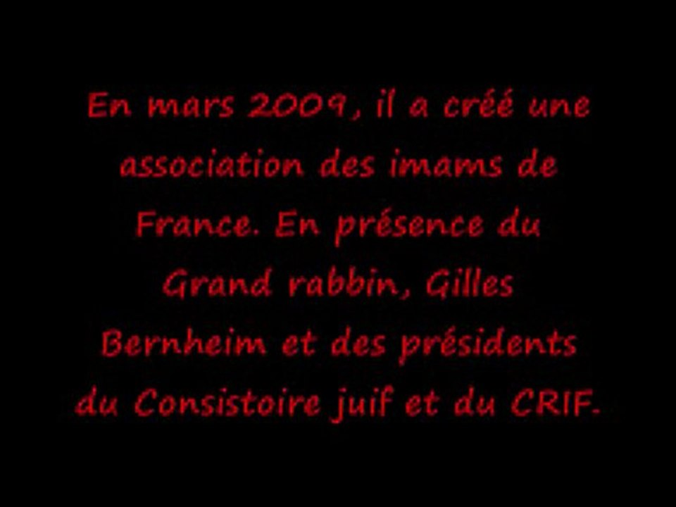Mobilisation jusqu'au départ de Chalghoumi et du CRIF