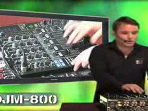 Démonstration Pioneer DJM 800