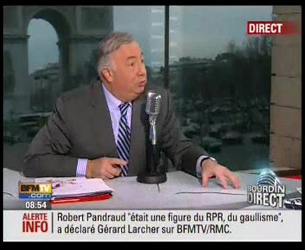 Larcher, frileux sur la question des retraites des élus