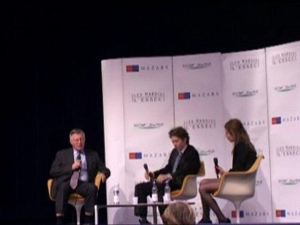 Thierry Desmarest aux Mardis de l'Essec le 2 février 2010