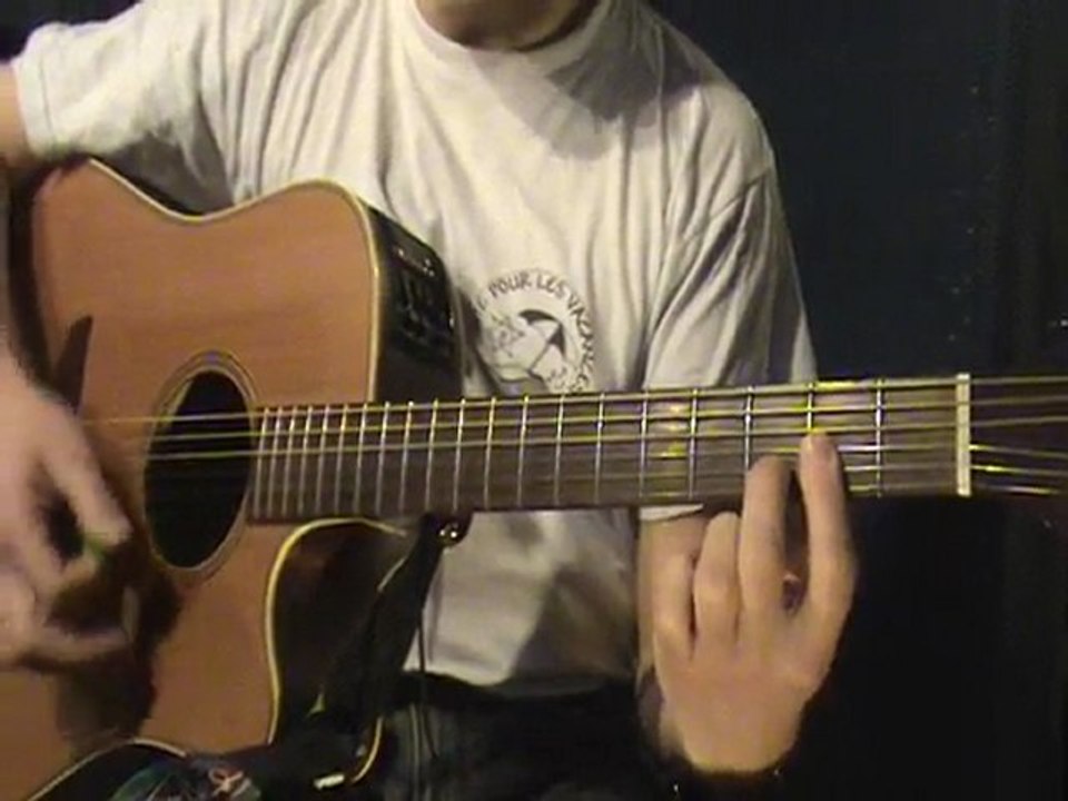 Apprendre à jouer Morgane de toi (Renaud) 1ère étape