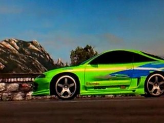 Mitsubishi Eclipse Fast and Furious With Forza Motorsport 3