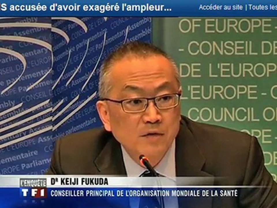 L'OMS accusée d'avoir exagéré l'ampleur de la grippe A h1n1