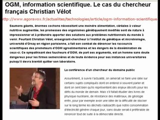 OGM techniques aléatoires et morbides