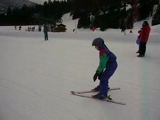 Mathilde au ski