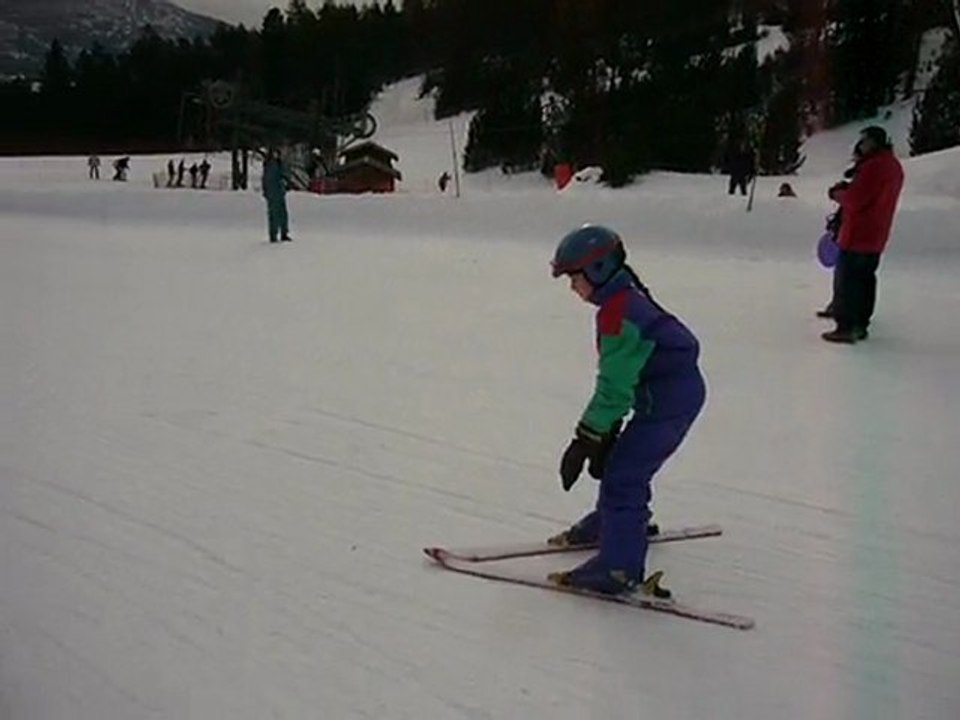 Mathilde au ski