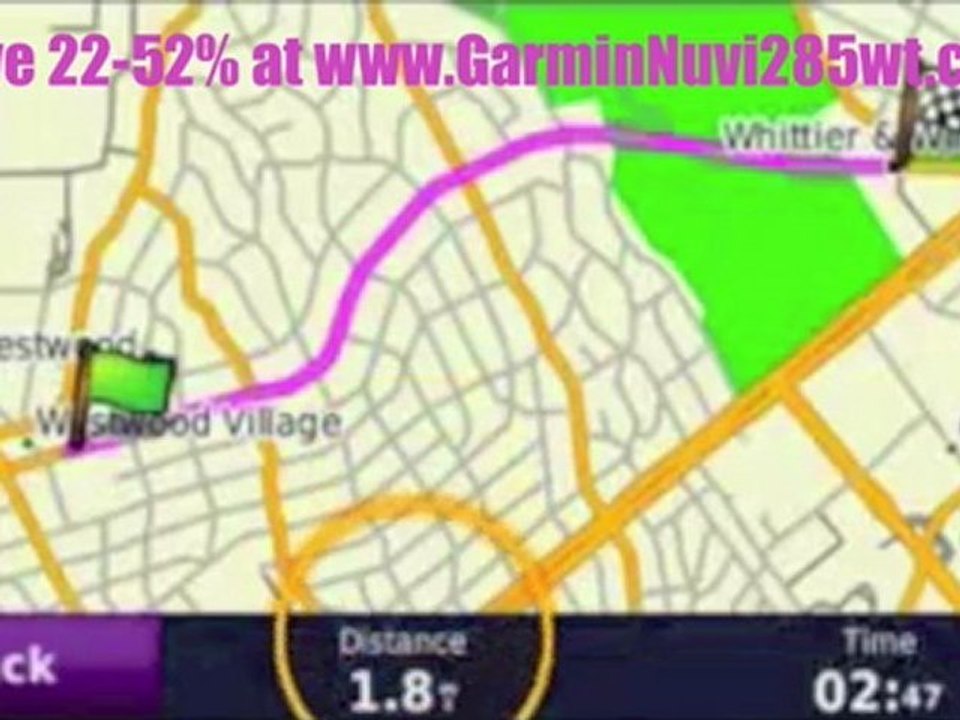 Garmin Nuvi 285 4.3" Widescreen Bluetooth GPS