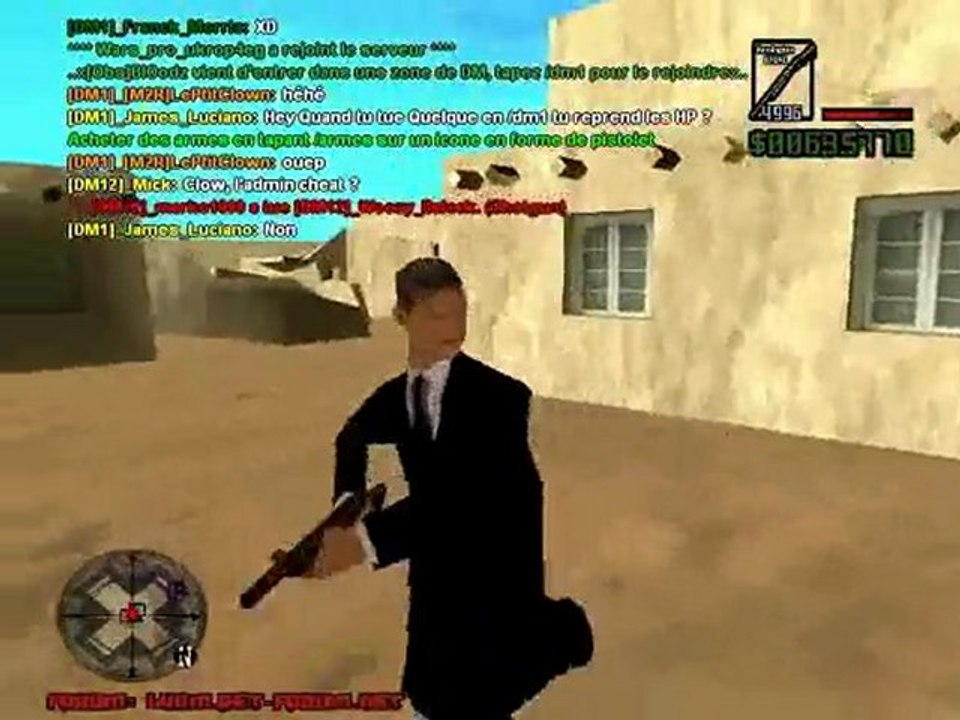 GTA SA MP : Frag sur le serveur du Petit Clown