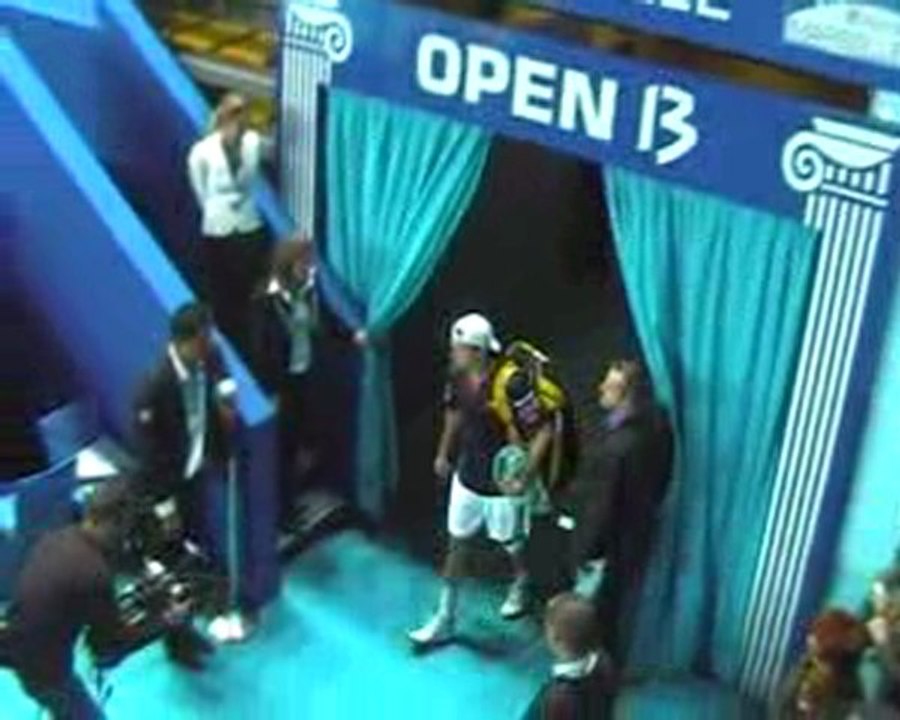 Entrée des joueurs : Monfils - Seppi