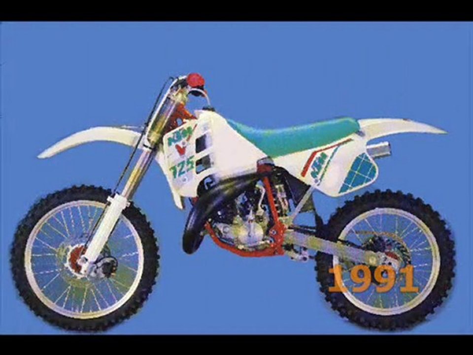 Les 125 KTM MC de 1978 à 1999