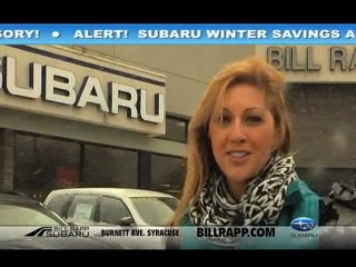Bill Rapp Subaru's Winter Savings Advisory