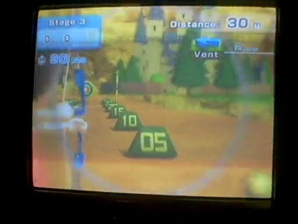 wii sports resort les cibles secret