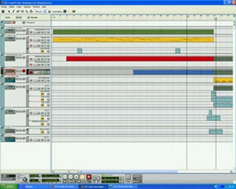 Propellerhead Reason 4 : T.c.k - I watch ebe sleeping