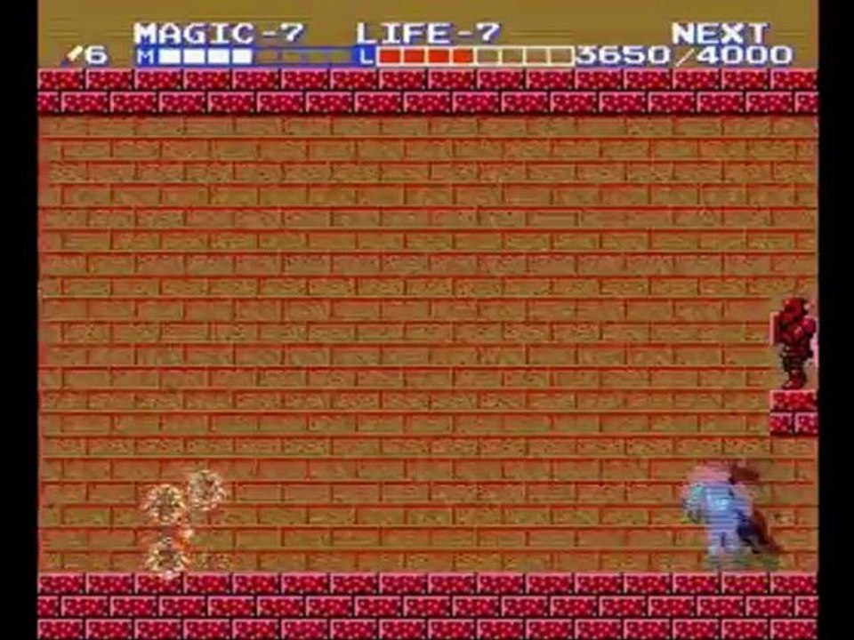 [Spoil] Zelda II - Partie 09 - Sixième Palais (Défaite)