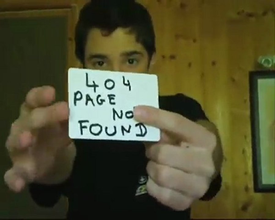 404 not found