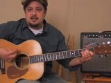Fun blues/rock guitar lesson - inspired by Johnny Cash