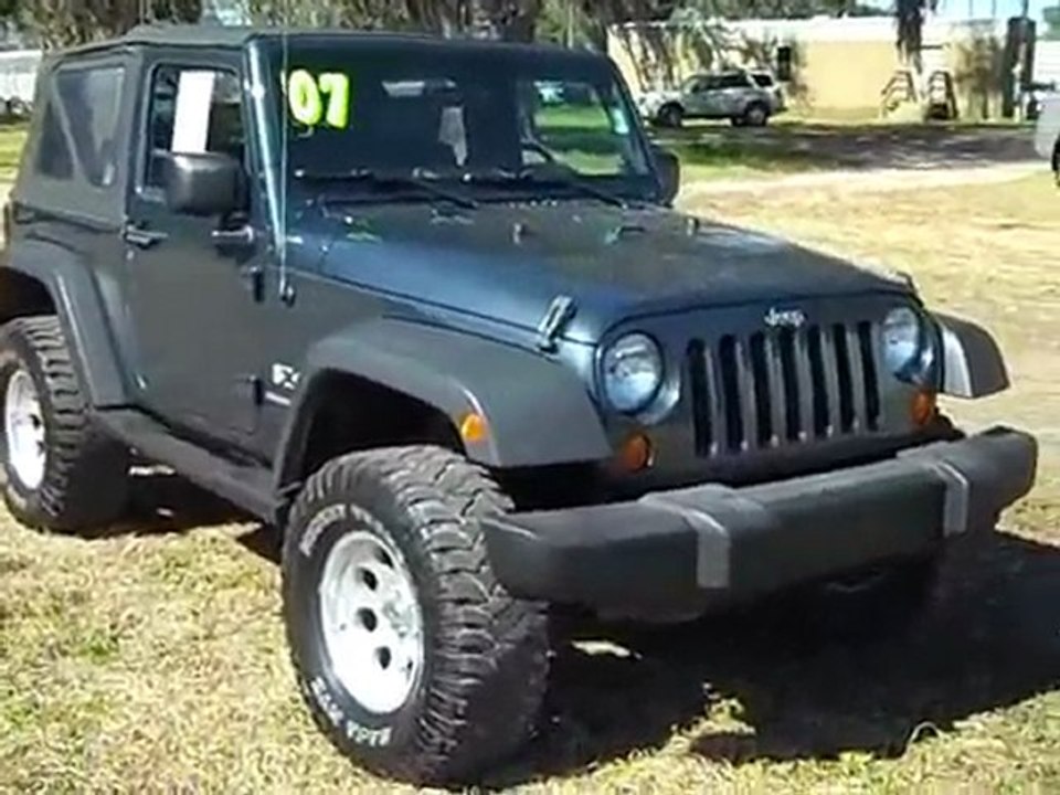 used Jeep Wrangler X Gainesville Fl - we are near Ocala Lake