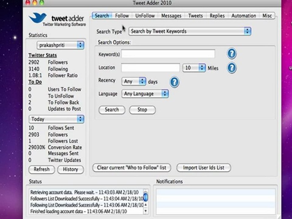 How to use TweetAdder to automate Twitter