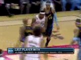 LeBron James records 43 points, 15 assists and 13 rebounds a