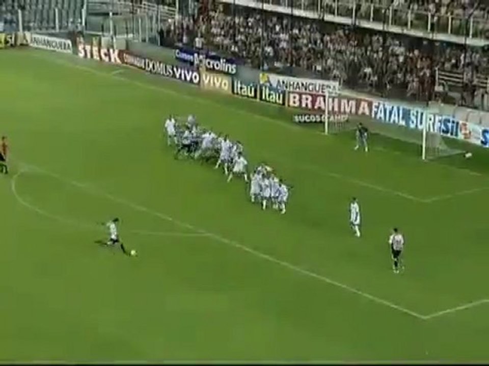 Santos 6-3 Bragantino 2010.02.18 Ligue  Brasil