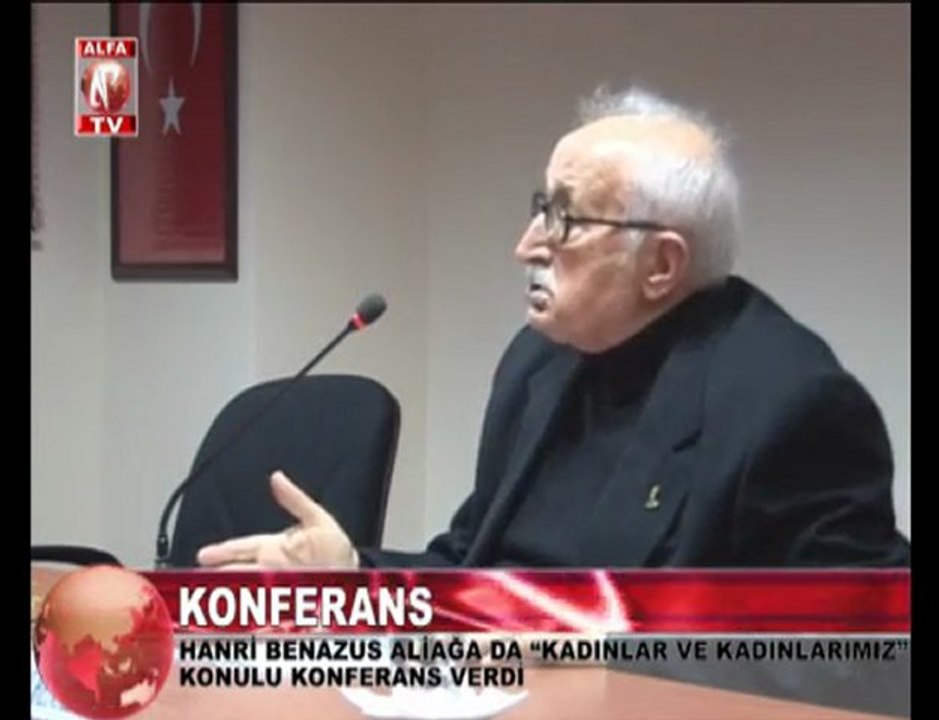 hanri benazus aliağa konferansı 3