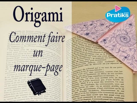 Comment faire un marque page en papier ?