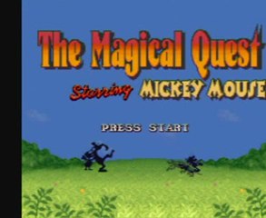 The Magical Quest Starring Mickey Mouse Walkthrough [1]