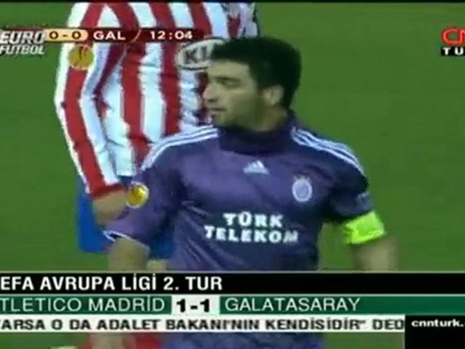Atletico Madrid vs. Galatasaray (Özet)