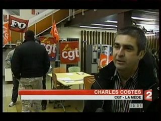 Raffineries Total en grève - 19 fevrier 2010