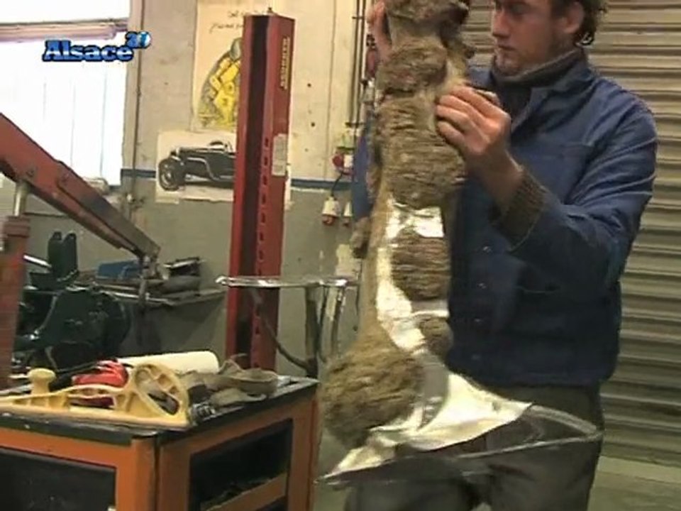 Du recyclage de vieilles voitures ! (Alsace)