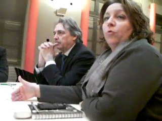 Béatrice Frécenon et le syndicat de transports