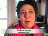 Corinne Lepage soutient Europe Ecologie Languedoc-Roussillon