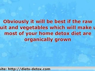 Home Detox Program | Dietary Detox