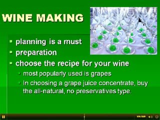 Home Wine Making