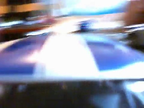 2éme essai d'une MUVI-Cam sur une auto de Slot-Racing