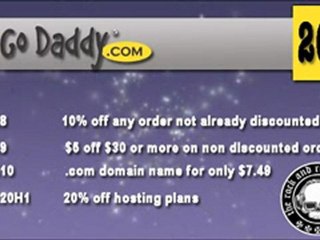 Godaddy Promo Codes 2010