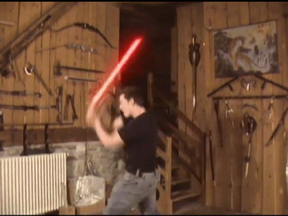 lightsaber effect