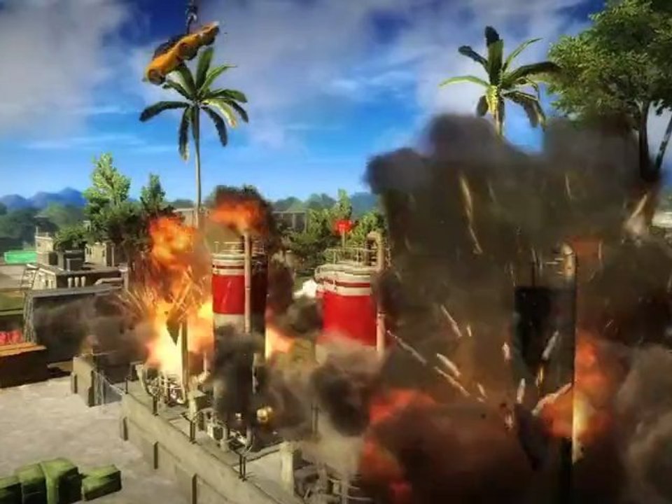 Just Cause 2 - Anatomie d'une cascade